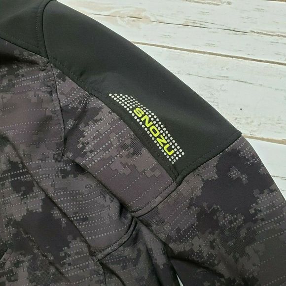 Snozu Boys' Black Softshell Jacket Medium 10-12 - Picture 5 of 8